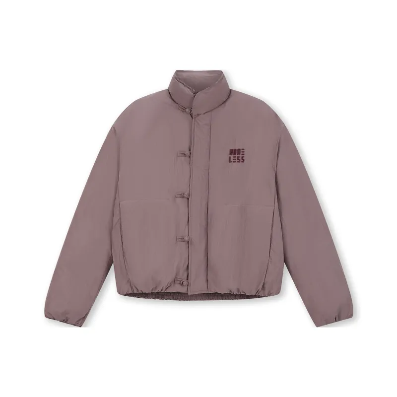 BONELESS Puffer Jacket Unisex Brick Red-0