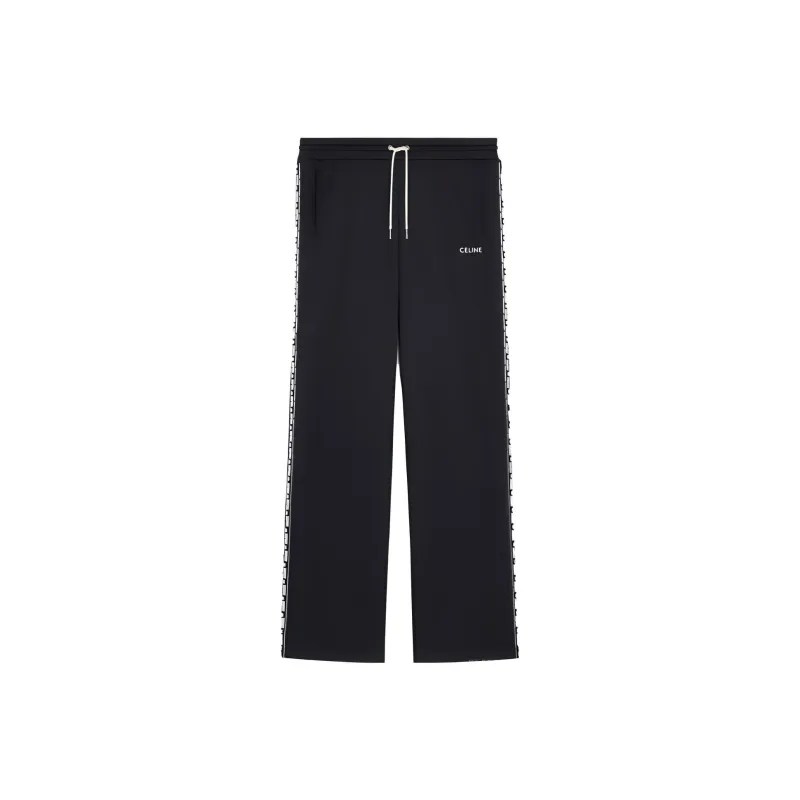 CELINE Drawstring Straight Leg Pants-0