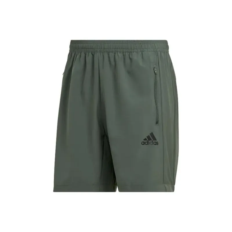 Adidas Casual Shorts Men Olive Green-0