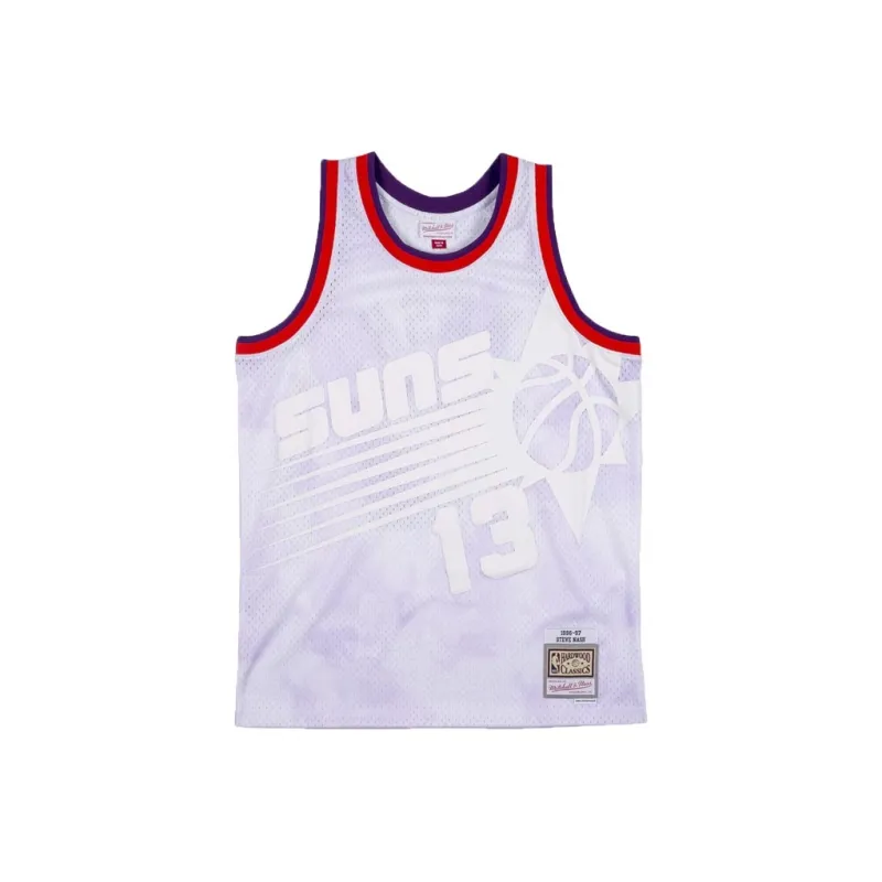 Mitchell & Ness Basketball Jerseys Unisex Light Purple-0