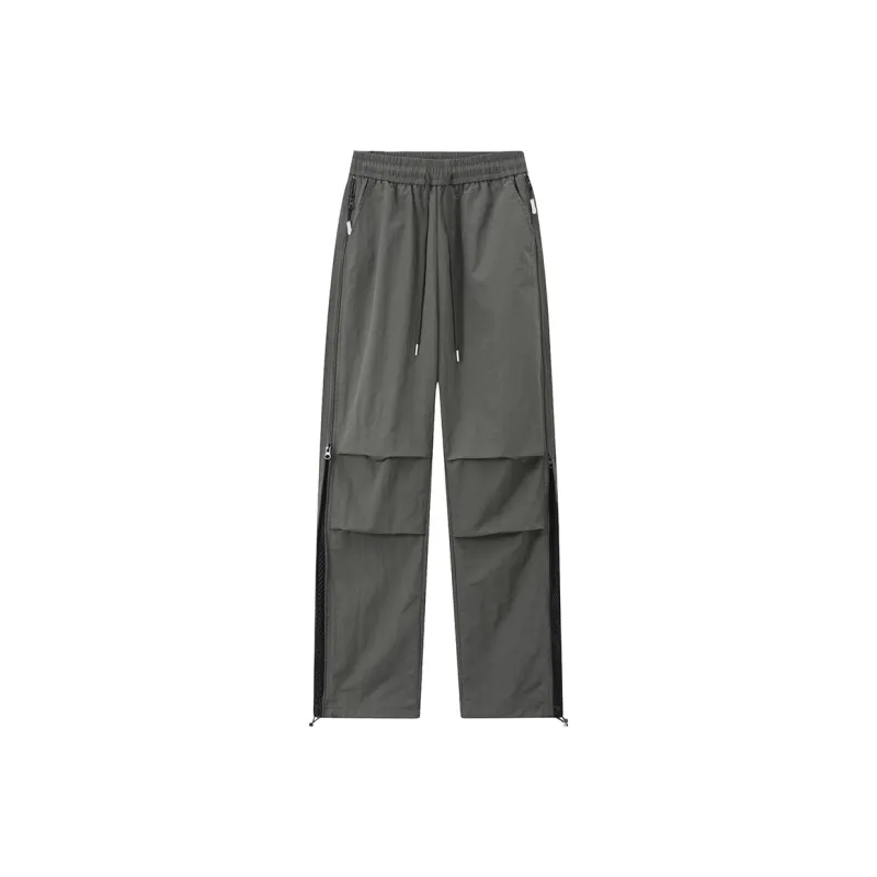 EMINU Casual Pants Unisex Black-15