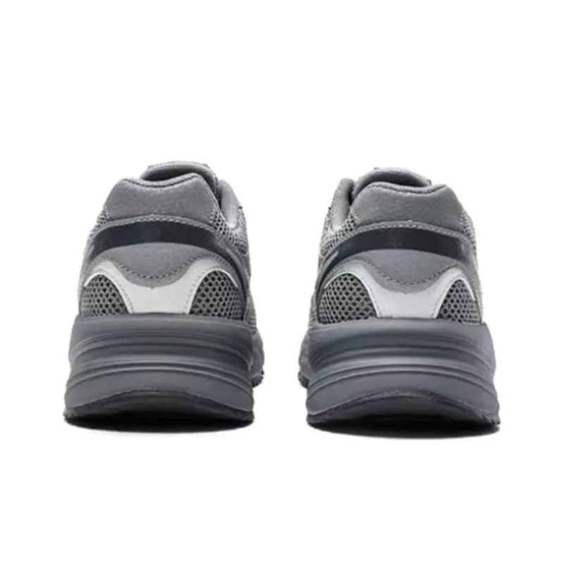 QIAODAN Cushioning Breathable Low Top Running Shoes Men's Gray-2