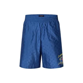 LOUIS VUITTON x Yayoi Kusama Louis Vuitton X Yayoi Kusama SS23 Beach Shorts Men's Blue