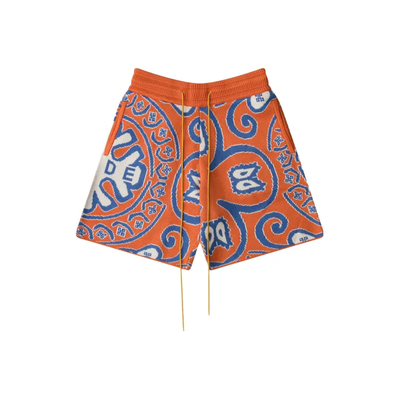 RHUDE Bandana Knit Short-0