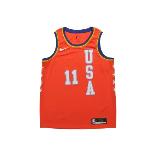 Nike Basketball Jerseys Men's Orange