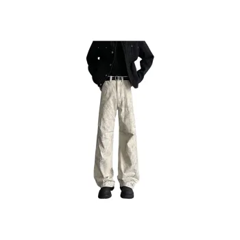 CORNILOT Casual Pants Unisex Apricot