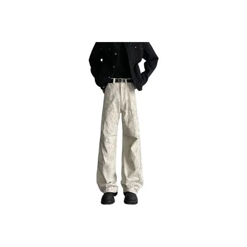 CORNILOT Casual Pants Unisex Apricot
