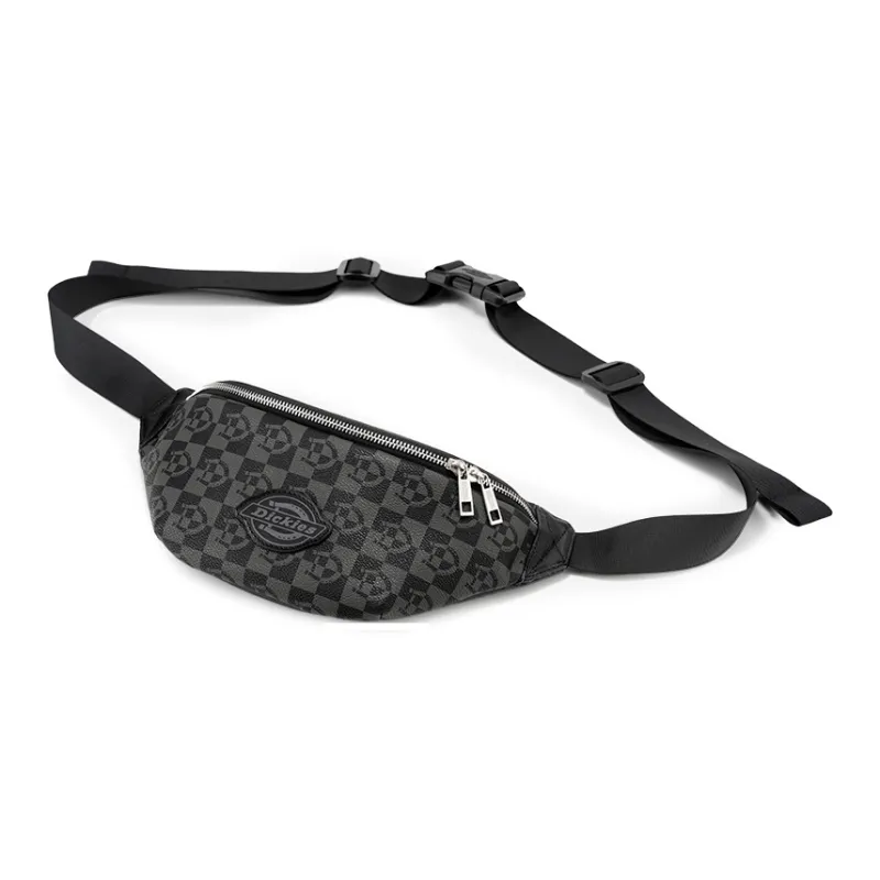 Dickies PVC Sling Bag, Fanny Pack, Crossbody Bag Unisex Denim Blue/Light Khaki/Classic Black-13