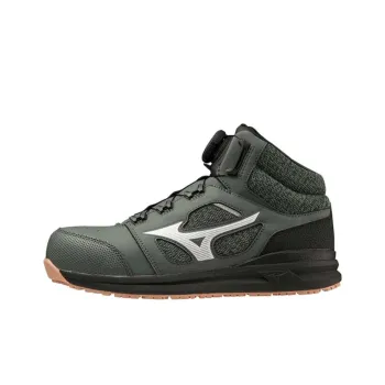 Mizuno Anti Slip Wear Resistant Mid Top Casual Shoes Unisex Green