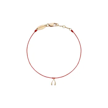 Redline 18kt Rose Gold Pure Diamond String Bracelet
