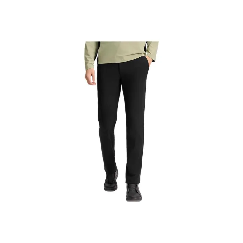 FILA Golf Series SS25 Casual Pants Men's Pitch Black-0