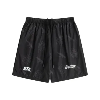 Snowday Casual Shorts Unisex Black