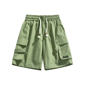 Jeep Gorpcore Versatile Parachute Cargo Shorts Unisex
