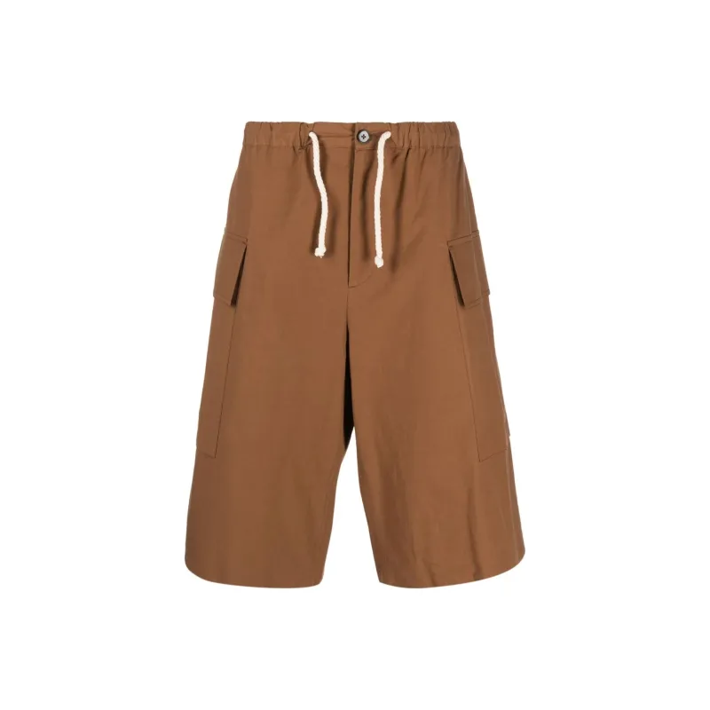 JIL SANDER Drawstring Cargo Shorts-0