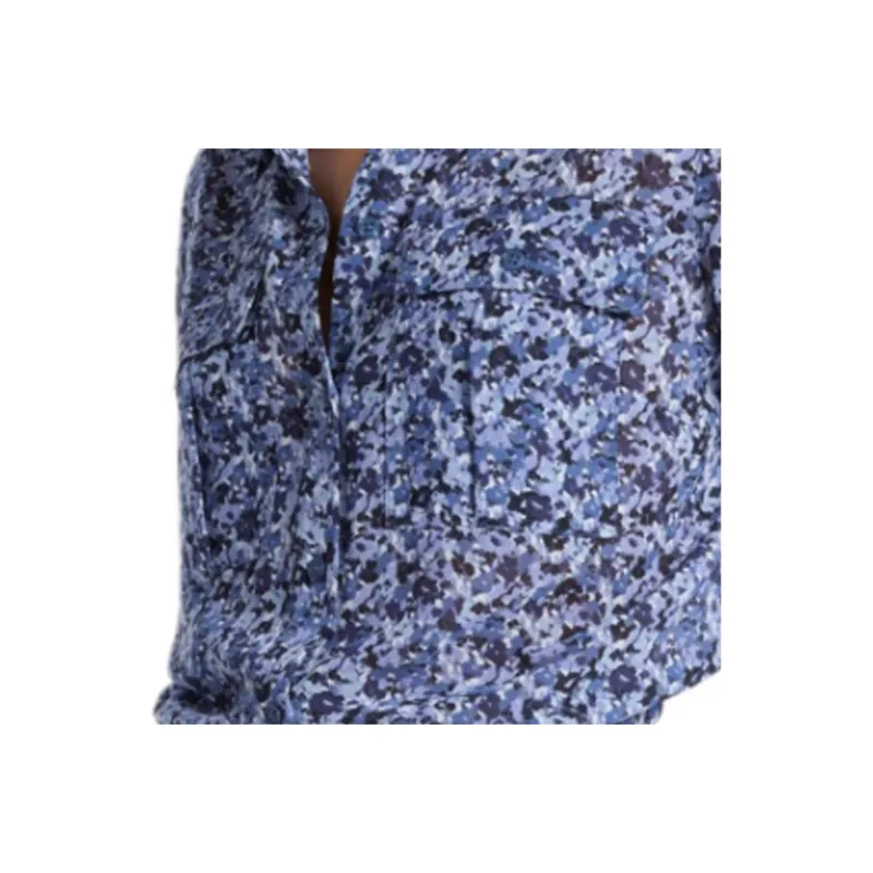 MICHAEL KORS MMK SS24 Shirt Women's Dark Blue-3