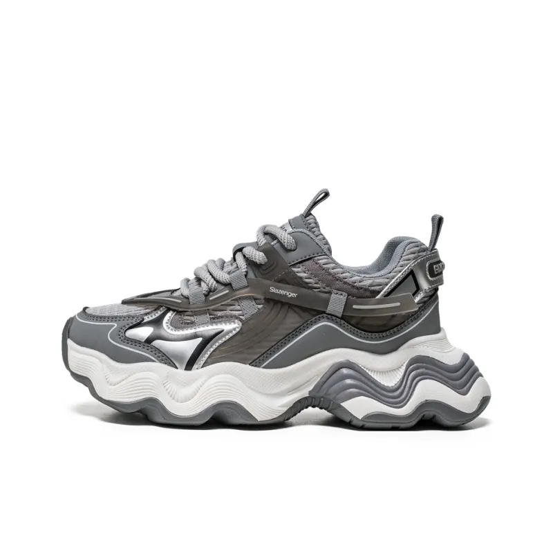 Slazenger Anti Slip Wear Resistant Low Top Chunky Sneakers Men's-4