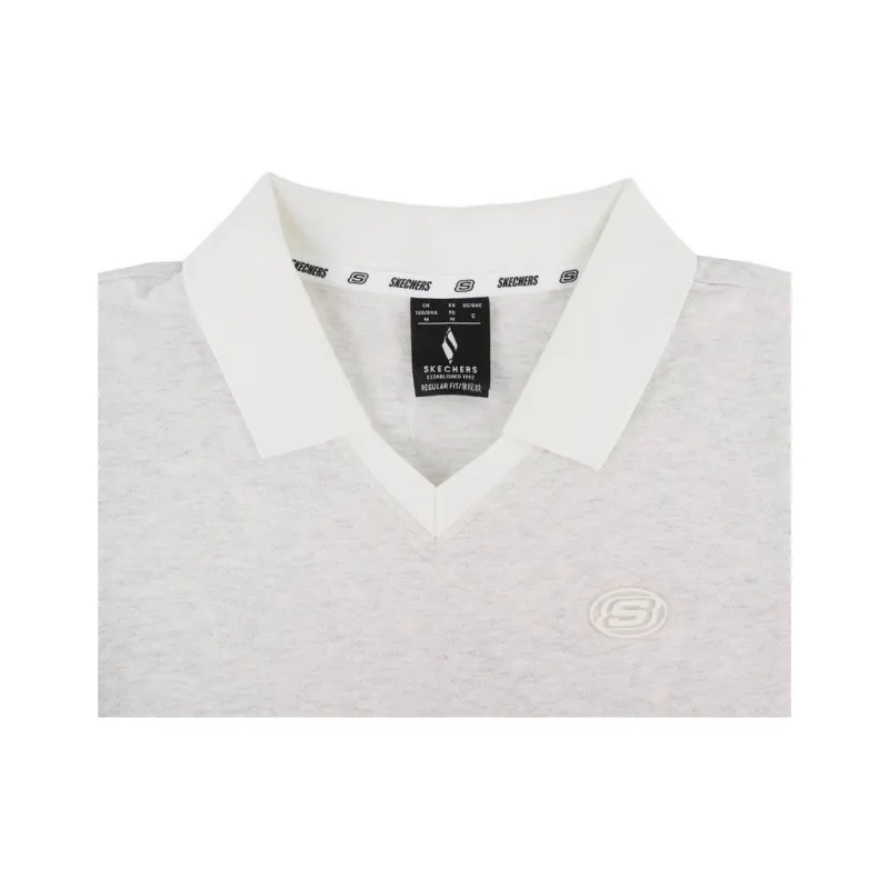Skechers Sports Alliance Series Polo Shirt Women's Light Heather Gray 0248-2