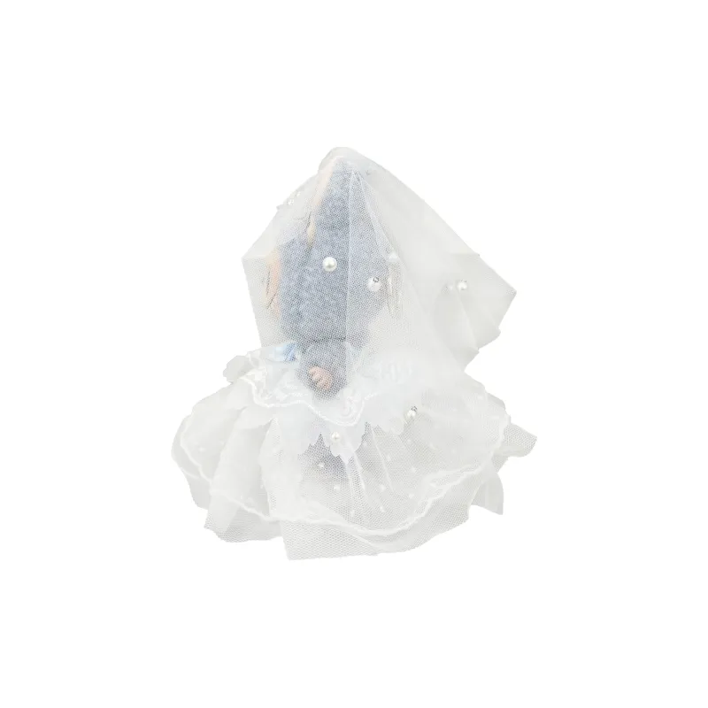 [Modified Doll] POP MART Labubu THE MONSTERS Heartbeat Macaron Collection Dream Wedding, Cute Hang Tag Box 17cm-16