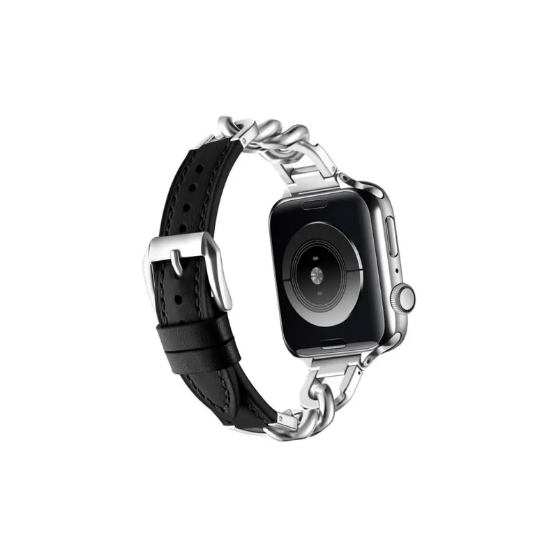 ZHENGGUANG Watch Band Apple Compatibility Genuine Leather Material-10
