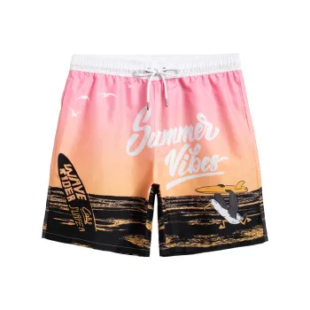 GAILANG Beach Shorts Unisex Pink
