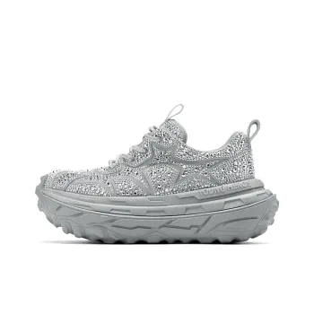 JOOC Slip Resistant Low Top Chunky Sneakers Women's Premium Gray