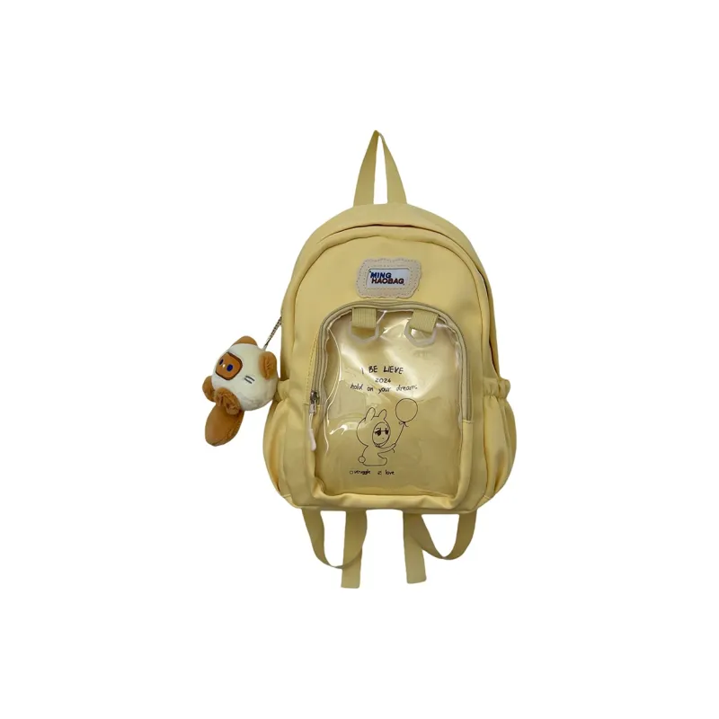 H YXIANG Nylon Good Looking Backpack Regular Unisex Multicolor-2