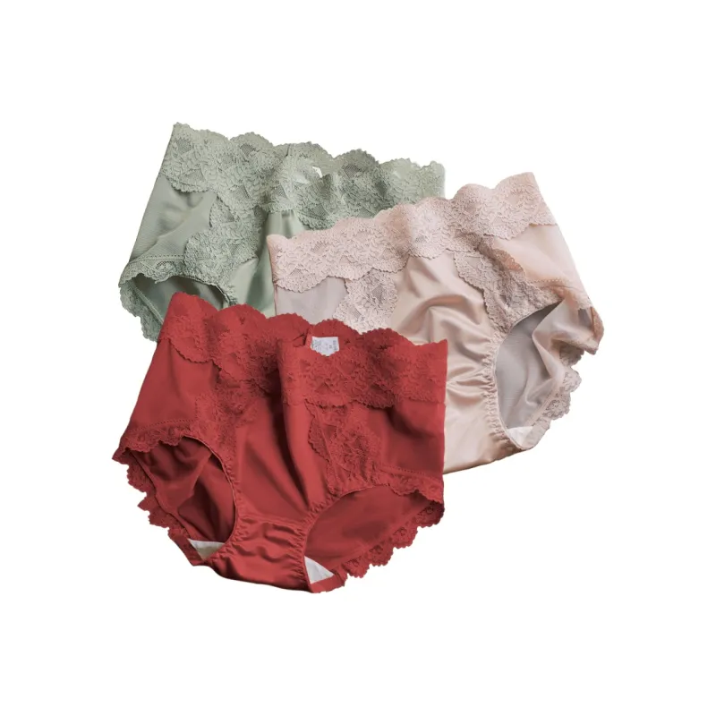 XIA.WA.ZHI.XIU Underpants Women's Shopping Bag 3 Pack-84