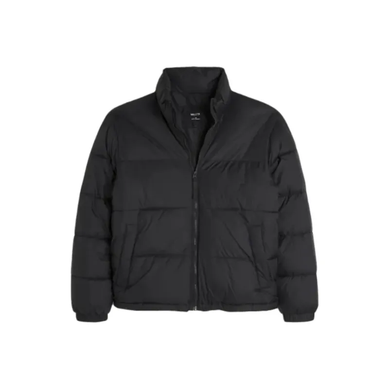 Hollister Puffer Jacket Men's Black-0