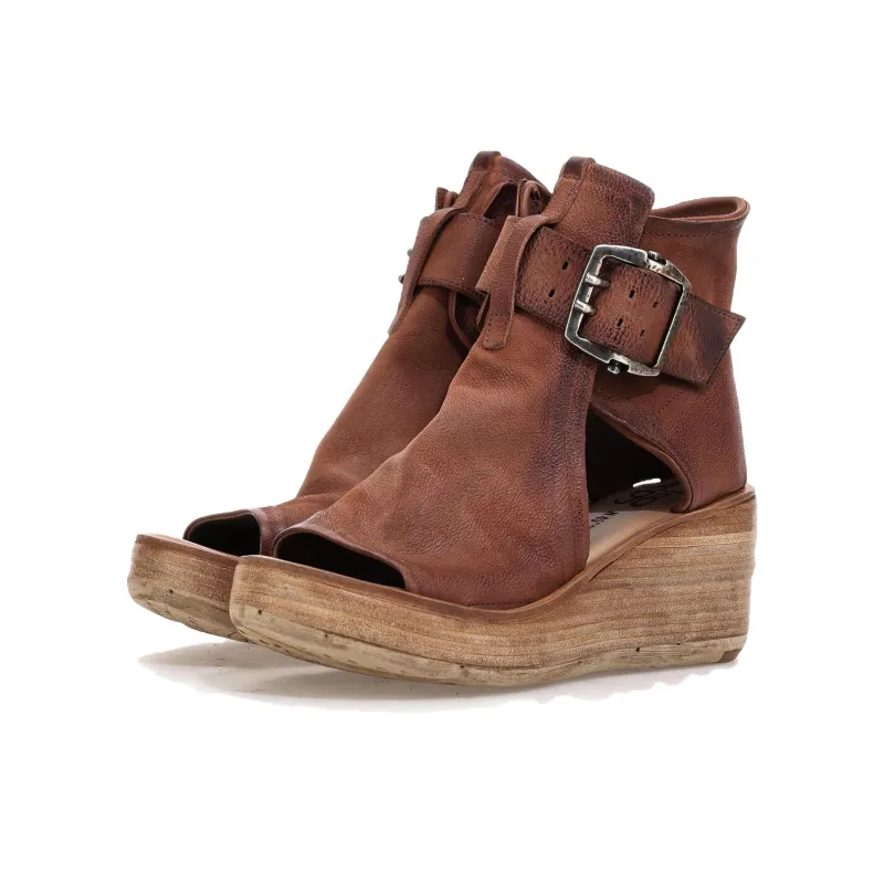 AirStep Noa Roman Sandals 6.5cm Women's Brown-2