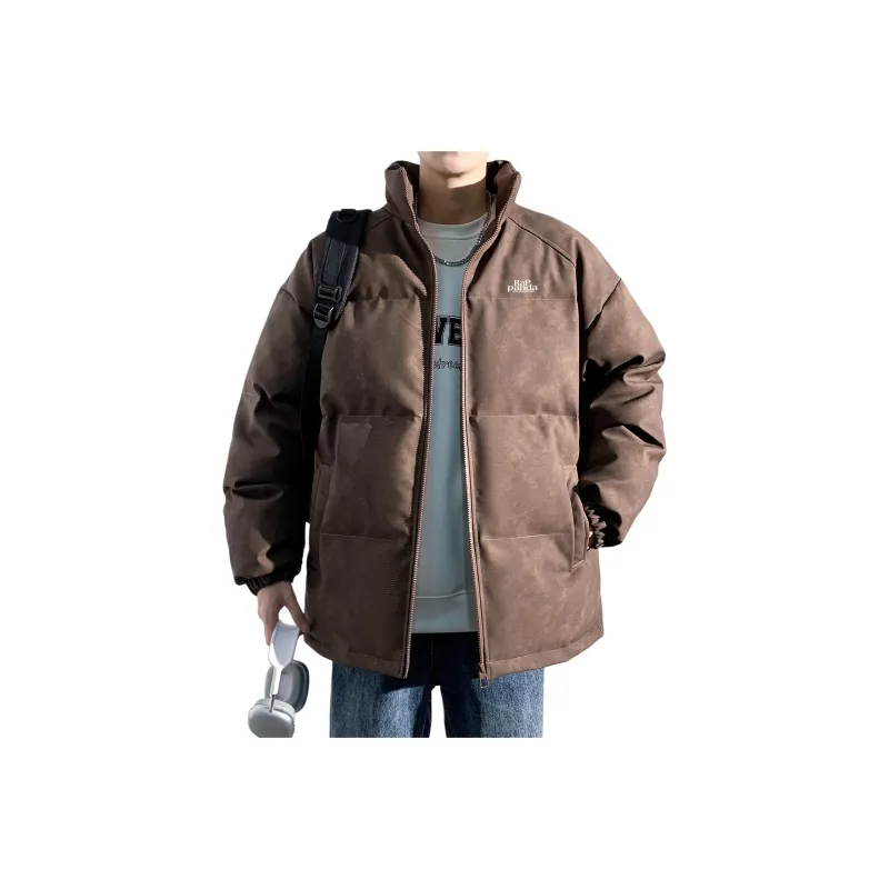 RAP PANDA Puffer Jackets Unisex-14