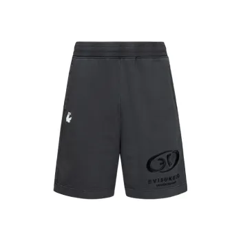 EVISU Casual Shorts Men Dark Gray