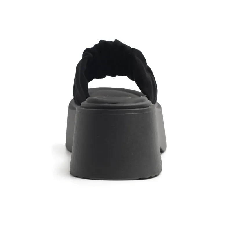 LXVB Rubber Sole Quiet Slide Slippers Women's-3