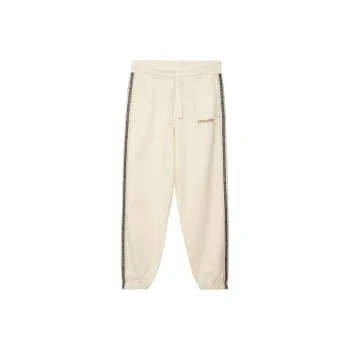 New Era FW23 Casual Pants Unisex Ivory White