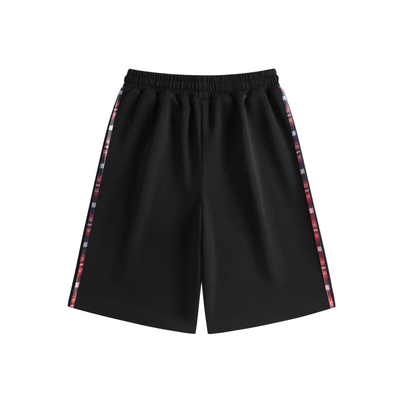 Crayon Shinchan Casual Shorts Unisex Active Black & White-1