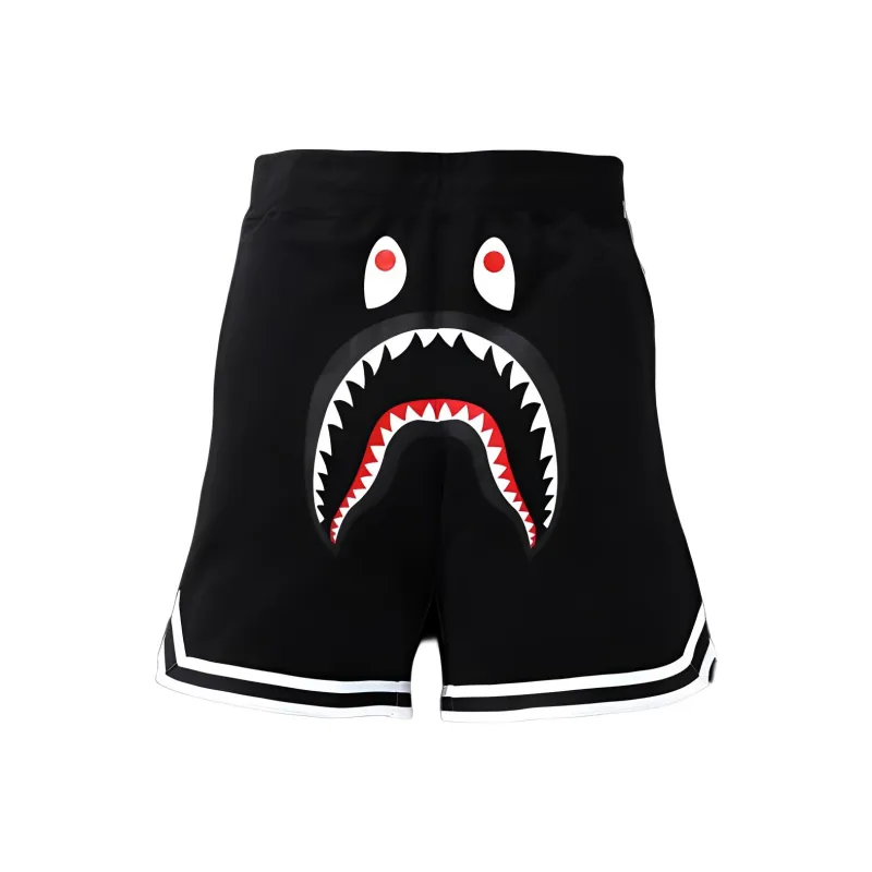 Bape Shark Basketball Sweatshort-0