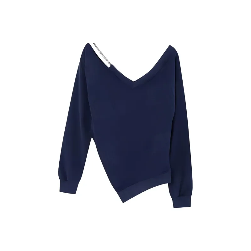 CZMO T Shirts Women's Navy Blue-1