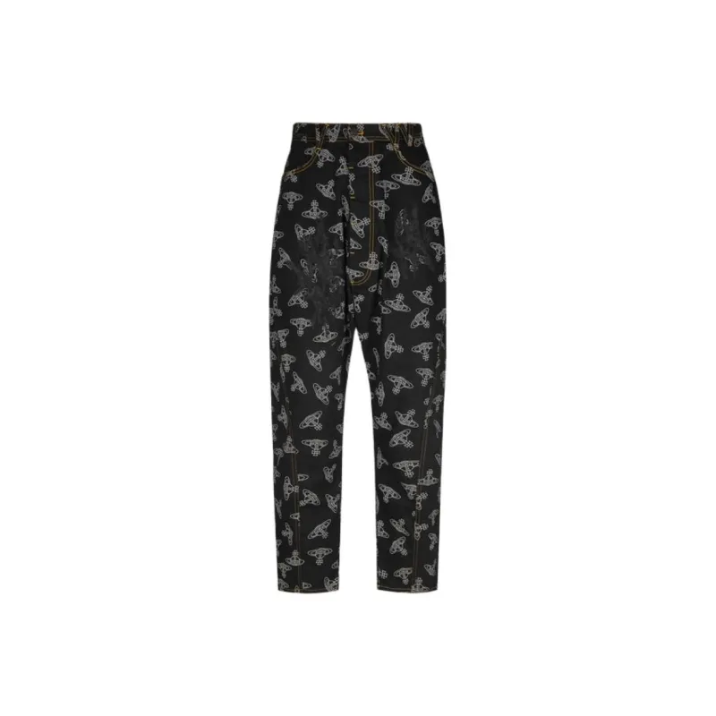 Vivienne Westwood Orb Printed Jeans-0