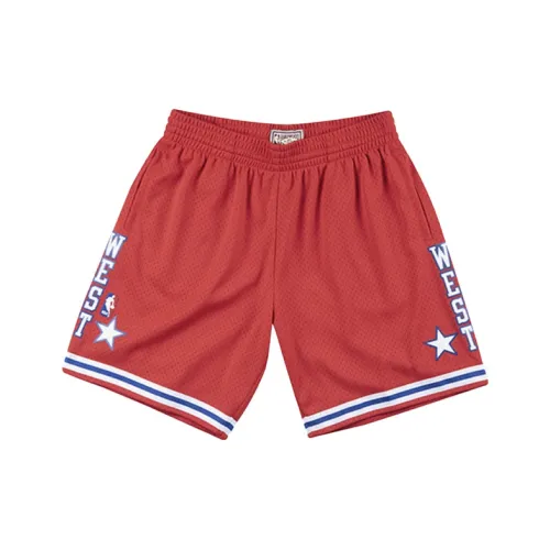 Mitchell & Ness Basketball Shorts Men's Red