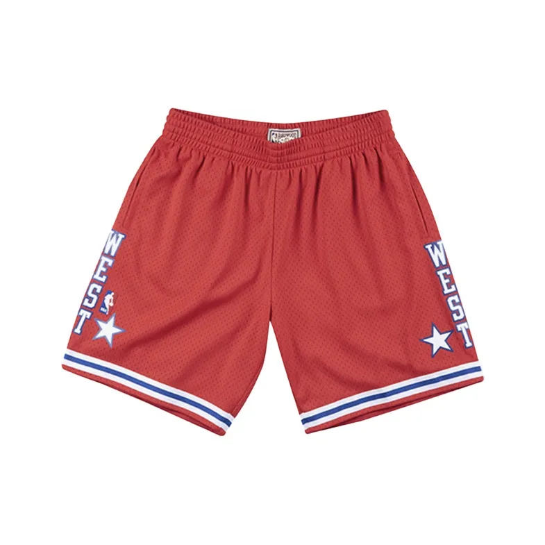 Mitchell & Ness Basketball Shorts Men's Red-0