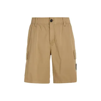 Calvin Klein Logo appliqué Straight leg Shorts