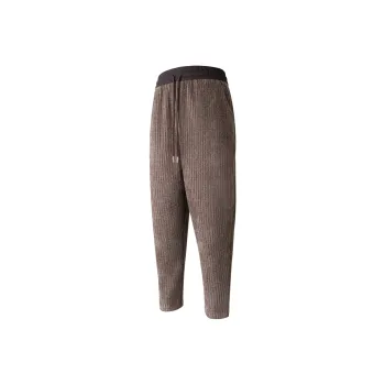ASEDE Casual Pants Unisex Dark Brown