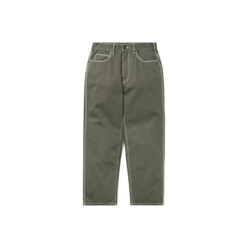 Thisisneverthat SS25 SS25 Casual Pants Unisex Olive
