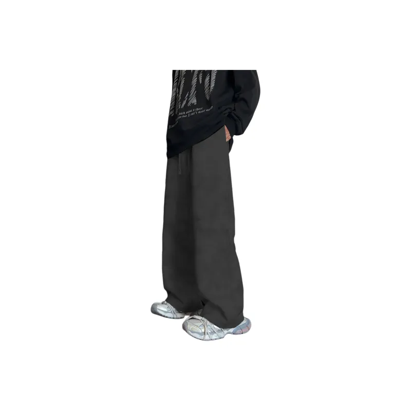 MIIRACER Casual Pants Unisex Dark Gray-0