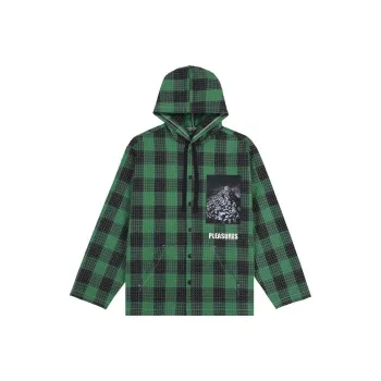 PLEASURES Virtual Hooded Shirt