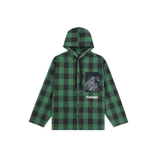 PLEASURES Virtual Hooded Shirt