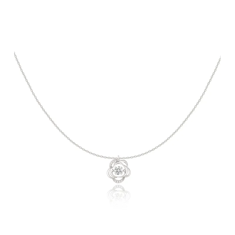 AJIDOU Synthetic Cubic Zirconia Necklaces Women's-1