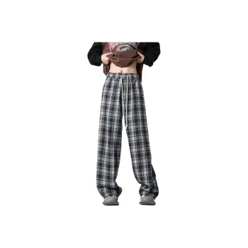ROSECREED Casual Pants Unisex Navy Blue