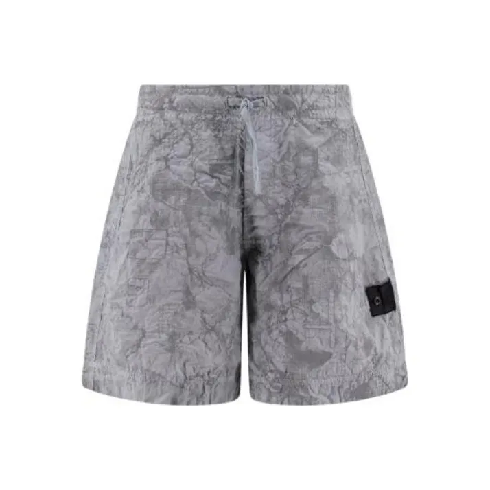 STONE ISLAND Casual Shorts Men's Gray-0