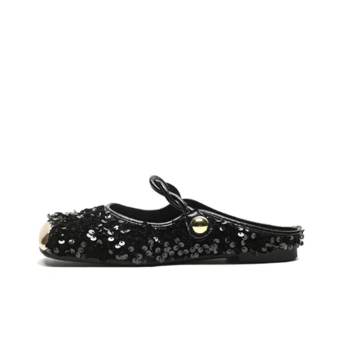 City Camel Rubber Sole Slip Resistant Closed Toe Slippers Women's