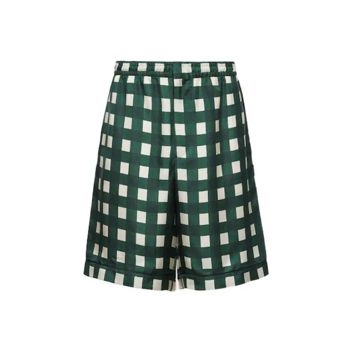 PRADA SS22 Casual Shorts Men's Green-0